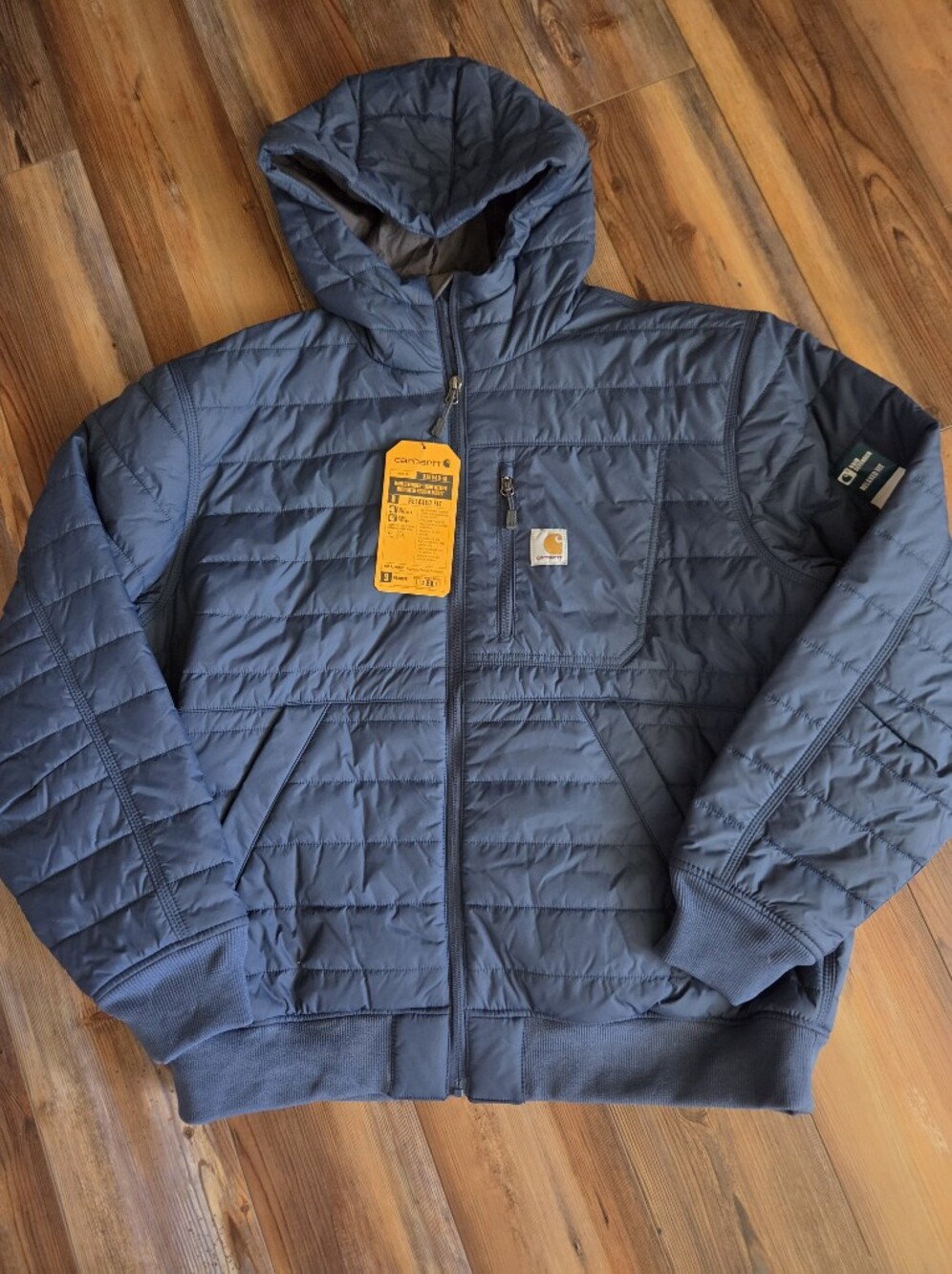 Carhartt Men's Quilted Insulated Jacket - Slate Gray/Blue